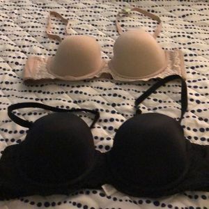 Beige one-  1 tag left on- too much padding for me